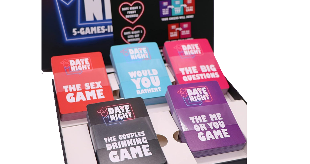 Date Night The Game - The Ultimate Couples Night In 5 Games In 1