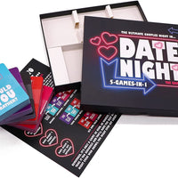 Date Night The Game - The Ultimate Couples Night In 5 Games In 1
