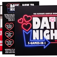 Date Night The Game - The Ultimate Couples Night In 5 Games In 1