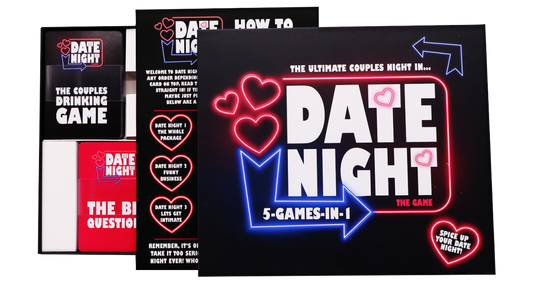 Date Night The Game - The Ultimate Couples Night In 5 Games In 1