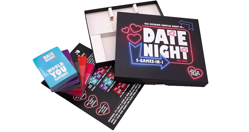 Date Night The Game - The Ultimate Couples Night In 5 Games In 1