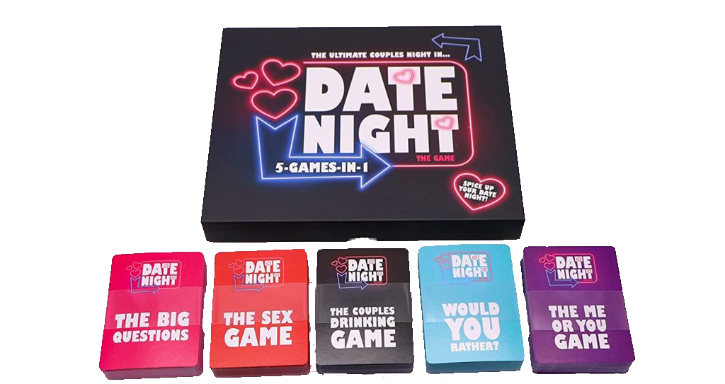 Date Night The Game - The Ultimate Couples Night In 5 Games In 1